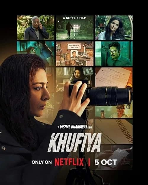 Khufiya film posteri
