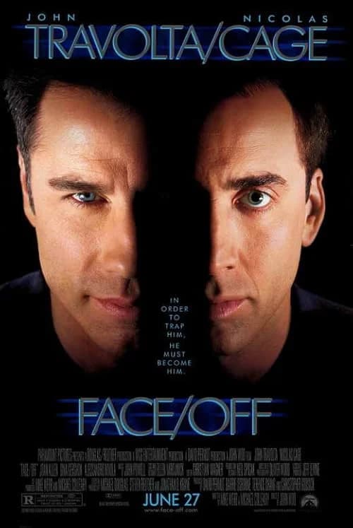Face/Off film posteri